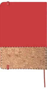 Carnet de notes personnalisé - Purroc | Rouge / Naturelle