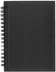 Carnet de notes publicitaire - Cedrus A6 | Noir