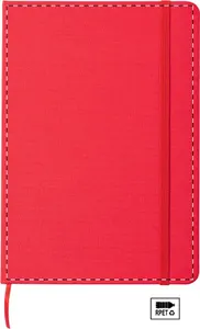 Carnet de notes publicitaire en rpet - Baccata | Rouge