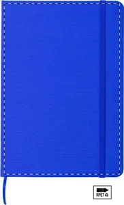 Carnet de notes publicitaire en rpet - Baccata | Bleu