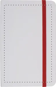 Carnet de notes publicitaire - Pendula A6 | Rouge / Blanc