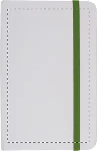Carnet de notes publicitaire - Pendula A6 | Vert / Blanc