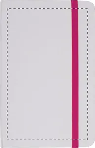 Carnet de notes publicitaire - Pendula A6 | Fuchsia / Blanc