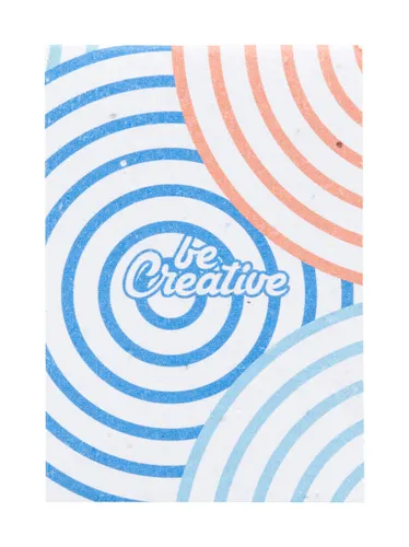 Carnet de notes publicitaire personnalisé en papier ensemencé - CreaNote Mini Seed