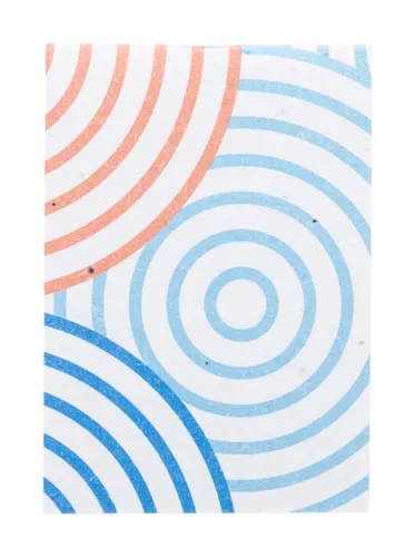 Carnet de notes publicitaire personnalisé en papier ensemencé - CreaNote Mini Seed