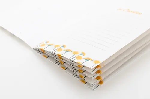 Carnet de notes publicitaire personnalisé en papier ensemencé - CreaNote Plus A6 Seed
