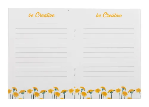 Carnet de notes publicitaire personnalisé en papier ensemencé - CreaNote Plus A6 Seed