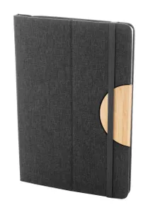 Carnet de notes RPET personnalisé - Bothom | Noir