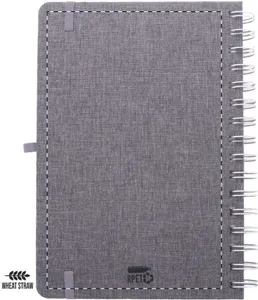 Carnet de notes RPET personnalisé - Holbook | Gris