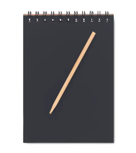 Carnet de papier à gratter personnalisable - Black
