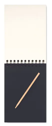 Carnet de papier à gratter personnalisable - Black