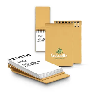 Carnet de poche publicitaire à spirales