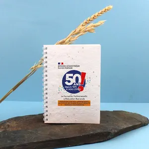 Carnet graines écriture A6