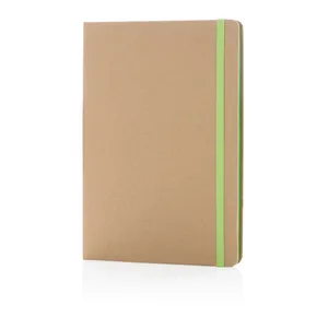 Carnet kraft A5 personnalisable - XD Collection | Vert