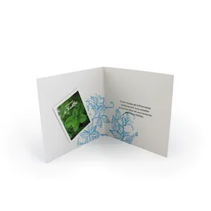 Carte 2 volets sachet graines