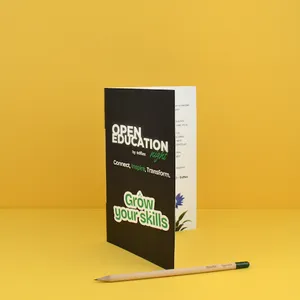 Carte prestige avec crayon à graines