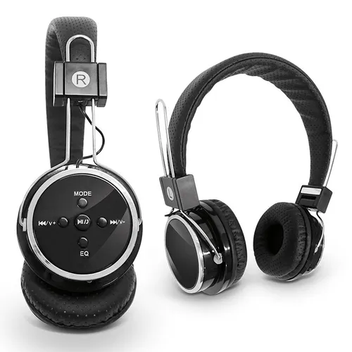 Casque audio BT sans fil personnalisé - FM - SD