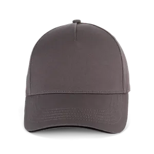 Casquette 5 panneaux avec sandwich - K-up Gold Label - K-up | Magnet Grey / Black