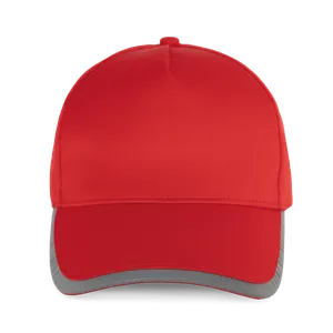 Casquette 5 panneaux en polyester - K-up | Red