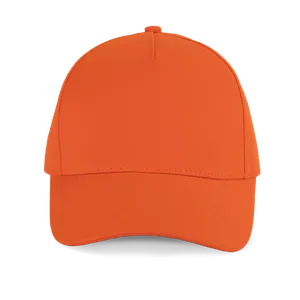 Casquette 5 panneaux - K-up Gold Label - K-up | Spicy Orange