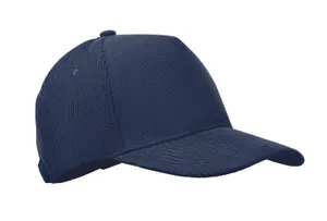 Casquette 5 pans en velours - Wale | Bleu