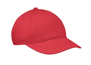 Casquette 5 pans pour enfants - Buzz Kids | Rouge