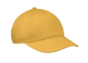 Casquette 5 pans pour enfants - Buzz Kids | Jaune