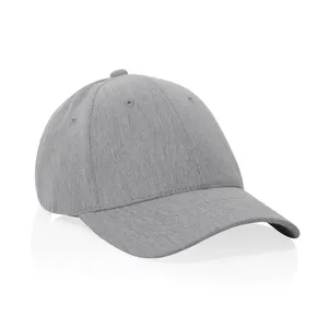 Casquette 6 panneaux 200gr chiné et recyclé AWARE™ Milo personnalisée - XD Collection | Gris