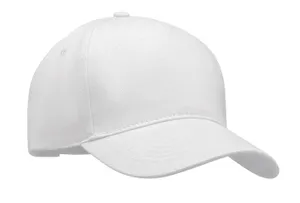 Casquette à 5 pans personnalisable - Singa | White