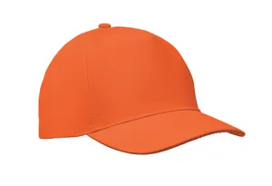 Casquette à 5 pans - Sunny | Orange