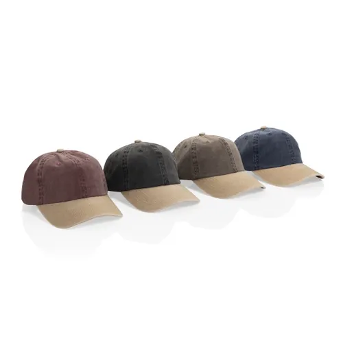 Casquette à 6 panneaux en coton sergé bicolore BEAU AWARE™ - XD Xclusive