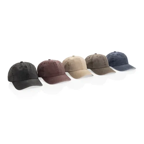 Casquette à 6 panneaux en coton sergé délavée BEAU AWARE™ - XD Xclusive