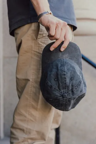 Casquette à 6 panneaux en coton sergé délavée BEAU AWARE™ - XD Xclusive