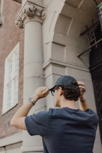 Casquette à 6 panneaux en coton sergé délavée BEAU AWARE™ - XD Xclusive
