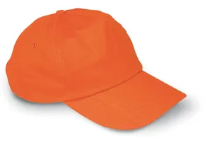 Casquette base-ball en coton personnalisable - Glop Cap | Orange