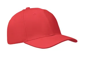 Casquette baseball 6 pans - Buffalo | Rouge