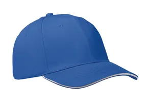 Casquette baseball 6 pans - Buffalo | Blanc/Bleu