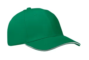 Casquette baseball 6 pans - Buffalo | Vert Prairie /Blanc
