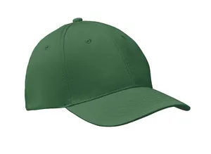 Casquette baseball 6 pans personnalisable - Basie | Vert Foncé