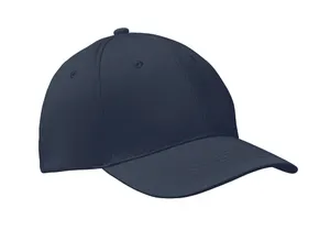 Casquette baseball 6 pans personnalisable - Basie | Bleu Marine