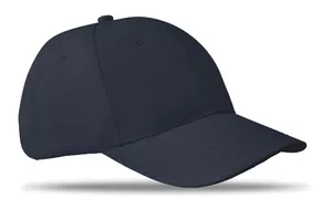 Casquette baseball 6 pans personnalisable - Basie | Blue