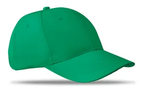 Casquette baseball 6 pans personnalisable - Basie | Green