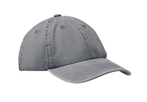 Casquette baseball à 6 pans - Beau | Gris