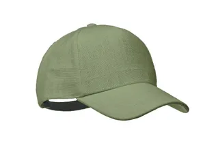 Casquette baseball en chanvre personnalisable - Naima Cap | Green