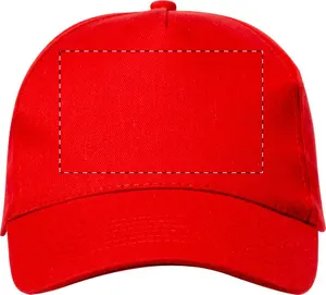Casquette baseball personnalisée - Brauner | Rouge