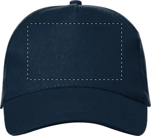 Casquette baseball personnalisée - Brauner | Bleu Foncé
