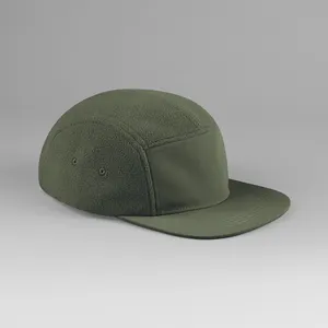 Casquette campeur d'extérieur en polaire recyclée - Beechfield® | Olive Green