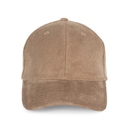 Casquette écoresponsable personnalisée en velours côtelé 6 panneaux unisexe - Native Spirit