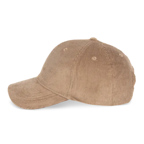 Casquette écoresponsable personnalisée en velours côtelé 6 panneaux unisexe - Native Spirit