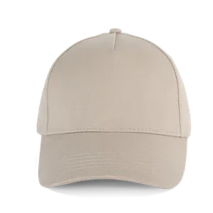Casquette en coton bio 5 panneaux - K-up Gold Label - K-up | Beige